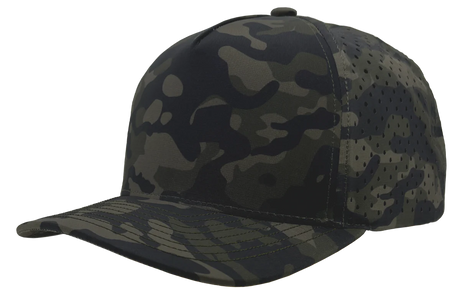 Zapped Headwear Blackhawk 5-Panel Snapback Hat | Wholesale Performance Caps