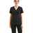 Onna Women's Invincible V - Neck Stretch Scrub Top - Onna NN310 Black XS