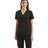 Onna Women's Limitless V - Neck Stretch Scrub Top - Onna NN300 Black XS