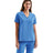 Onna Women's Limitless V - Neck Stretch Scrub Top - Onna NN300 Ceil Blue XS