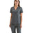 Onna Women's Limitless V - Neck Stretch Scrub Top - Onna NN300 Dynamo Grey XS
