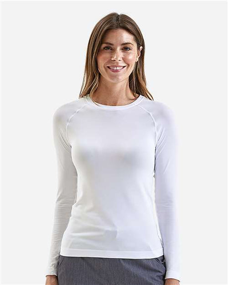 Onna Women's Unstoppable Long Sleeve Fresh Underscrub Base Layer - Onna NN370 White XS