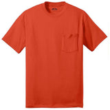 Joe's USA Pocket Tee Shirt- 50/50 Poly Cotton in Sizes S-6XL Joe's USA