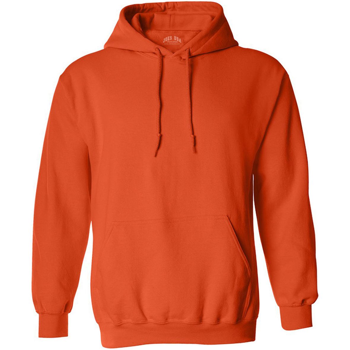 Joe's USA Men's Tall Pullover Hooded Sweatshirt Joe's USA Large Tall Orange