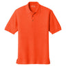 Mens Classic Silk Touch Polo Shirts in 36 Colors and Sizes: XS-6XL-Orange Polos/Knits Joe's USA Orange X-Small