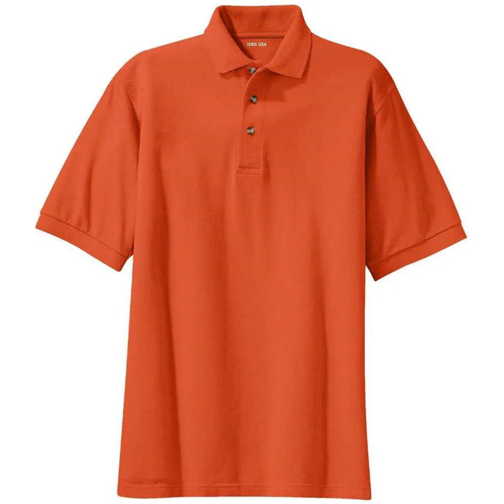 Mens Pique Knit Polo with Pocket Joe's USA Mens Apparel