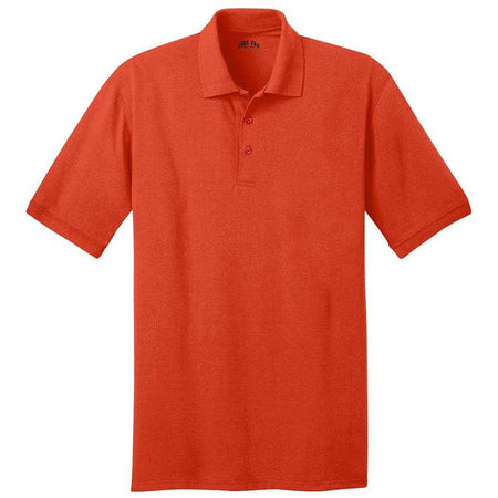 Men's Tall 5.5-Ounce Jersey Knit Polo Joe's USA Mens Apparel