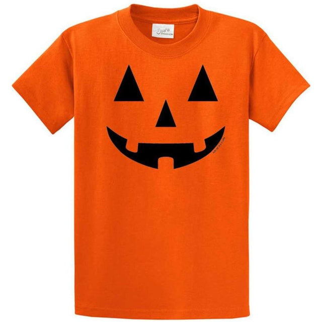 Joe's USA - JACK O' LANTERN PUMPKIN Halloween Costume Orange T-Shirt Joe's USA Youth X-Small