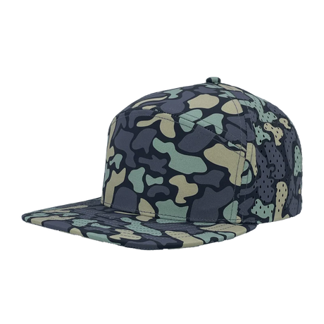 Zapped Headwear Osprey 7-Panel Snapback Hat | Wholesale Performance Caps