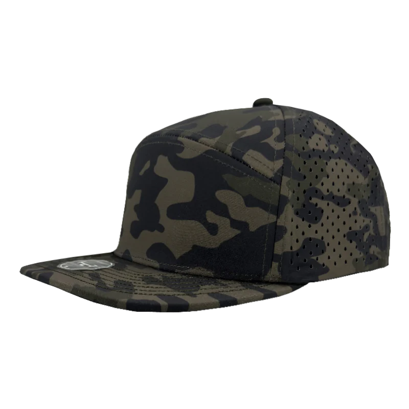 Zapped Headwear Osprey 7-Panel Snapback Hat | Wholesale Performance Caps