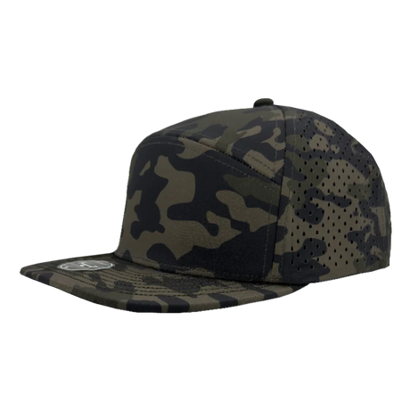 Zapped Headwear Osprey 7-Panel Snapback Hat | Wholesale Performance Caps