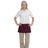 OTTO 3 Pocket Waist Apron OTTO 801 - 401 Maroon OSFM - Adult Aprons