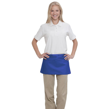 OTTO 3 Pocket Waist Apron OTTO 801 - 401 Royal OSFM - Adult Aprons