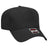 Otto Cap 31 - 069 - 5 Panel, Mid Profile Baseball Cap Black Caps