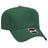 Otto Cap 31 - 069 - 5 Panel, Mid Profile Baseball Cap Dark Green Caps