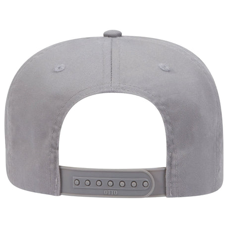 Otto Cap 31 - 069 - 5 Panel, Mid Profile Baseball Cap Gray Caps