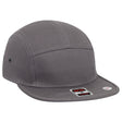 OTTO CAP 5 Panel Camper Hat OTTO 151 - 1098 Char. Gray OSFM - Adult Hats