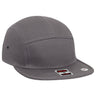 OTTO CAP 5 Panel Camper Hat OTTO 151 - 1098 Char. Gray OSFM - Adult Hats