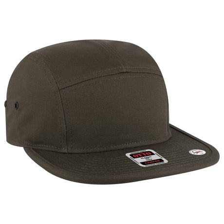 OTTO CAP 5 Panel Camper Hat OTTO 151 - 1098 Dk. Ol. Green OSFM - Adult Hats