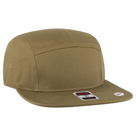 OTTO CAP 5 Panel Camper Hat OTTO 151 - 1330 Coyote Brown OSFM - Adult Hats