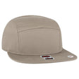 OTTO CAP 5 Panel Camper Hat OTTO 151 - 1330 Dk. Khaki OSFM - Adult Hats