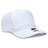 OTTO CAP 5 Panel High Crown Air Mesh Back Trucker Hat OTTO 39 - 166 White OSFM - Adult Hats