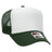 OTTO CAP 5 Panel High Crown Mesh Back Foam Trucker Hat 39 - 165 Dk.Grn/Wht/Dk.Grn Caps