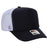 OTTO CAP 5 Panel High Crown Mesh Back Trucker Hat OTTO 39 - 165 Blk/Blk/Wht OSFM - Adult Hats