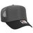 OTTO CAP 5 Panel High Crown Mesh Back Trucker Hat OTTO 39 - 165 Blk/Ch.Gry/Ch.Gry OSFM - Adult Hats