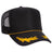 OTTO CAP 5 Panel High Crown Mesh Back Trucker Hat OTTO 39 - 165 Blk/Gld OSFM - Adult Hats