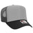 OTTO CAP 5 Panel High Crown Mesh Back Trucker Hat OTTO 39 - 165 Blk/Gry/Ch.Gry OSFM - Adult Hats