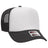 OTTO CAP 5 Panel High Crown Mesh Back Trucker Hat OTTO 39 - 165 Ch.Gry/Wht/Ch.Gry Young Adult Hats