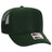 OTTO CAP 5 Panel High Crown Mesh Back Trucker Hat OTTO 39 - 165 Dk. Green Young Adult Hats
