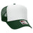 OTTO CAP 5 Panel High Crown Mesh Back Trucker Hat OTTO 39 - 165 Dk.Grn/Wht/Dk.Grn OSFM - Adult Hats
