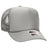 OTTO CAP 5 Panel High Crown Mesh Back Trucker Hat OTTO 39 - 165 Gray Young Adult Hats