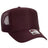 OTTO CAP 5 Panel High Crown Mesh Back Trucker Hat OTTO 39 - 165 Maroon OSFM - Adult Hats