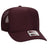 OTTO CAP 5 Panel High Crown Mesh Back Trucker Hat OTTO 39 - 165 Maroon Young Adult Hats
