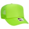 OTTO CAP 5 Panel High Crown Mesh Back Trucker Hat OTTO 39 - 165 N. Green OSFM - Adult Hats