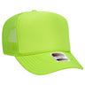 OTTO CAP 5 Panel High Crown Mesh Back Trucker Hat OTTO 39 - 165 N. Green OSFM - Adult Hats