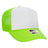 OTTO CAP 5 Panel High Crown Mesh Back Trucker Hat OTTO 39 - 165 N.Grn/Wht/N.Grn OSFM - Adult Hats