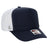 OTTO CAP 5 Panel High Crown Mesh Back Trucker Hat OTTO 39 - 165 Nvy/Nvy/Wht OSFM - Adult Hats