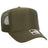 OTTO CAP 5 Panel High Crown Mesh Back Trucker Hat OTTO 39 - 165 Ol. Green OSFM - Adult Hats