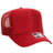 OTTO CAP 5 Panel High Crown Mesh Back Trucker Hat OTTO 39 - 165 Red OSFM - Adult Hats