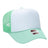 OTTO CAP 5 Panel High Crown Mesh Back Trucker Hat OTTO 39 - 165 Sm Grn/Wht/Sm Grn OSFM - Adult Hats