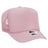 OTTO CAP 5 Panel High Crown Mesh Back Trucker Hat OTTO 39 - 165 Soft Pink OSFM - Adult Hats