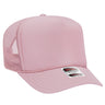 OTTO CAP 5 Panel High Crown Mesh Back Trucker Hat OTTO 39 - 165 Soft Pink OSFM - Adult Hats