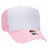 OTTO CAP 5 Panel High Crown Mesh Back Trucker Hat OTTO 39 - 165 S.Pnk/Wht/S.Pnk OSFM - Adult Hats