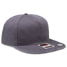 OTTO CAP 5 Panel Low Profile Dad Hat OTTO 176 - 1315 Char. Gray OSFM - Adult Hats