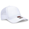 OTTO CAP 5 Panel Low Profile Mesh Back Trucker Hat OTTO 39102 - 1 White OSFM - Adult Hats