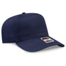 OTTO CAP 5 Panel Mid Profile Baseball Cap OTTO 31 - 069 Navy OSFM - Adult Caps